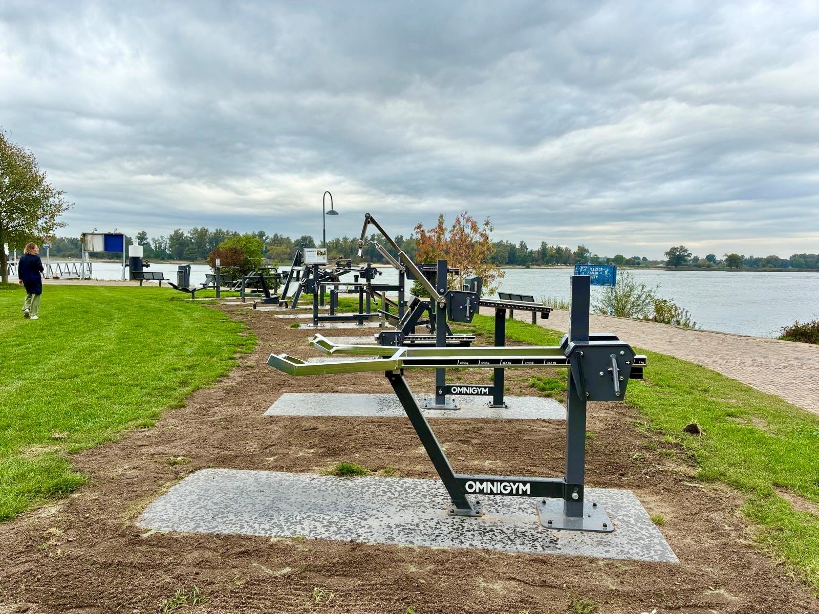 Fitnesstoestellen op Buiten de Waterpoort in Gorinchem