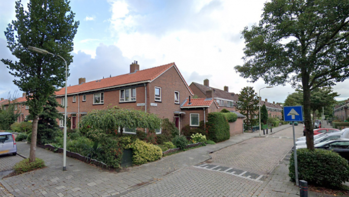 Straat in Haarwijk Oost